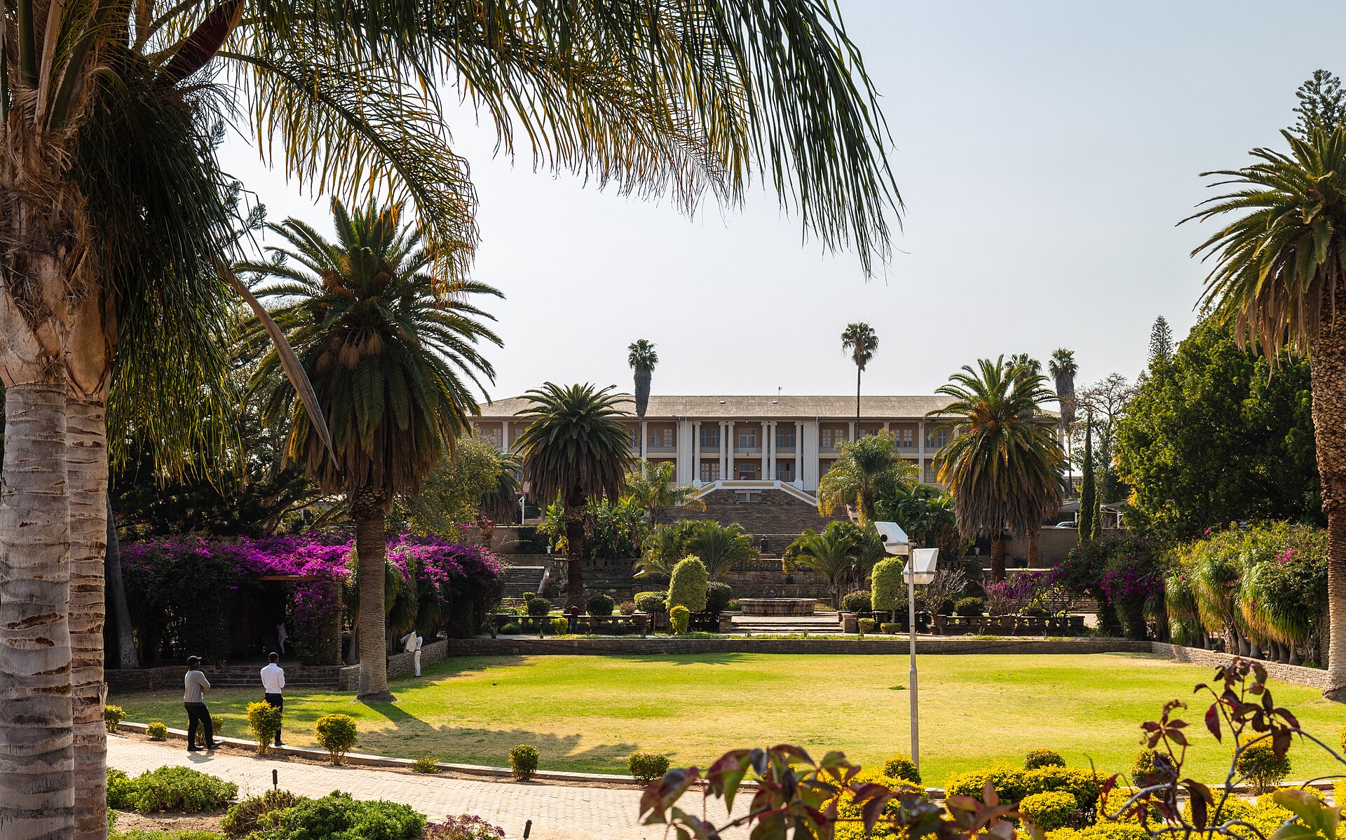The Tintenpalast, seat of Namibia's Parliament, in Windhoek